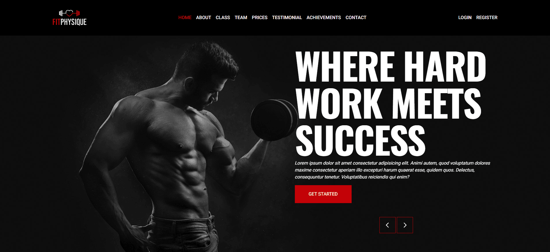 Gym — Fitness & Training Platform
